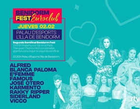Segunda Semifinal del Benidorm Fest 2023
